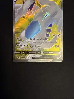 Pokemon TCG Lugia V Sword & Shield Silver Tempest 185/195 Holo Ultra Rare NM - Image 3