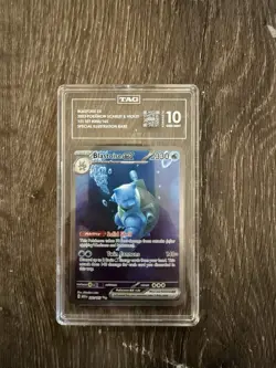 TAG 10 Blastoise EX 151 Set #200/165 SIR Pokemon Scarlet & Violet - Image 2