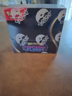 Pokemon TCG Mega Evolution PHANTASMAL FLAMES Booster Box NEW/Factory Sealed - Image 1