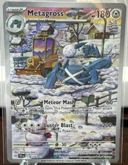 Pokemon - Metagross - 178/162 - SV05: Temporal Forces (TEF) - Image 3
