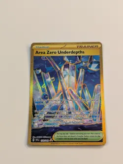 Pokemon TCG Area Zero Underdepths 174/142 Sv07: Stellar Crown Gold Hyper Rare NM - Image 3