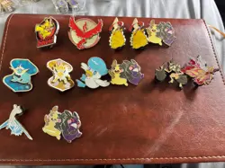 Pokemon TCG Huge Lot Of Pokemon Dice/coins/pins Metal And Plastic - Image 2