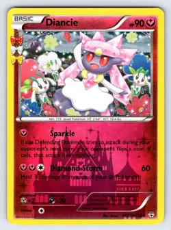 Diancie RC22/RC32 XY Generations Set 20th Anniversary Pokemon Radiant Collection - Image 1