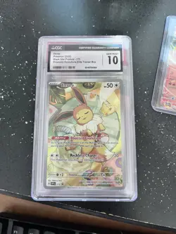 Pokemon Black Star Promo Eevee #173 CGC 10 - Image 1