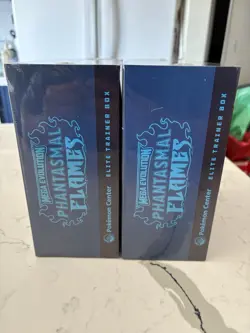 Phantasmal Flames Pokemon Center Elite Trainer Box ETB Sealed (Lot Of 2) - Image 5