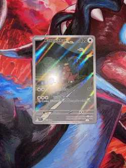 Pokemon Kangaskhan 204/182 Destined Rivals Illustration Rare Holo Near Mint - Image 1