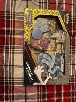 Pokemon TCG Crown Zenith Lugia V Unown v Special Collection Box Sealed - Image 1