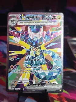 Pokemon TCG Dragapult EX Prismatic Evolutions Special Illustration Rare 165/131 - Image 1
