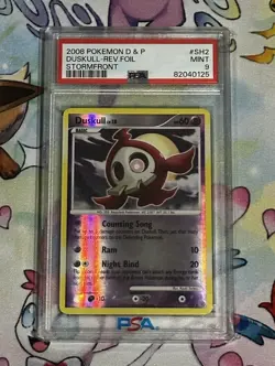 2008 Pokemon Diamond & Pearl Duskull SH2 PSA 9 Rev Foil Stormfront - Image 3