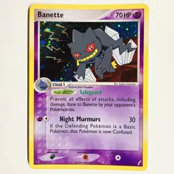 Pokemon EX Crystal Guardians Banette 1/100 Holo Rare MINT - Image 1