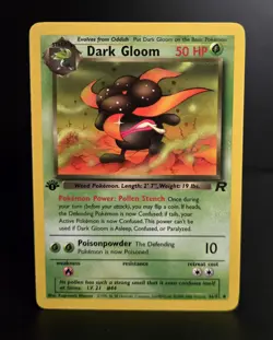 Pokemon TCG - DARK GLOOM - 1ST EDITION - 36/82 - TEAM ROCKET 2000 - WOTC - LP/NM - Image 1