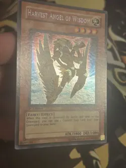 Yugioh: Harvest Angel Of Wisdom - STON-EN063 - Secret Rare - 1st Edition - MP - Image 3