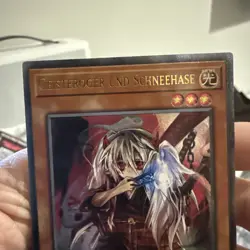 Yu-Gi-Oh! TCG German Ultimate Rare Ghost Ogre & Snow Rabbit OP05-EN001 Near Mint - Image 2