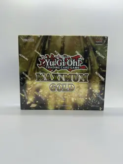 Yu-Gi-Oh! Maximum Gold 1st Edition Sealed Booster Box - Konami Factory Wrapped - Image 1