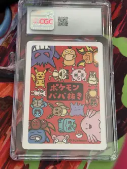 2019 POKEMON PLAYING CARDS JAPANESE MEOWTH OLD MAID CGC 10 RC7 - Image 2