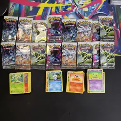 Collection Bulk Lot: Black & White Opened Packs - Pokemon Cards - All Pack Fresh - Image 1