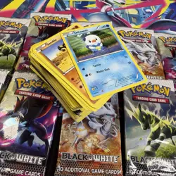 Collection Bulk Lot: Black & White Opened Packs - Pokemon Cards - All Pack Fresh - Image 5