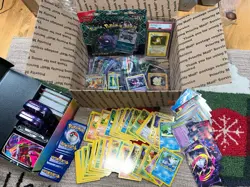 Huge Box Pokemon Card Collection Lot Full Arts Sir Holos Sealed TCG Vintage Wotc - Image 2