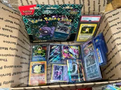 Huge Box Pokemon Card Collection Lot Full Arts Sir Holos Sealed TCG Vintage Wotc - Image 4