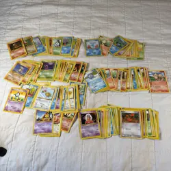 Lot Of 135 Vintage Pokemon Cards 90s-2005 TCG Game - Image 1