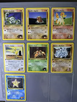 Pokemon Card Lot - 1st Ed vintage WOTC Gym Challenge- English NM/MINT - Image 1