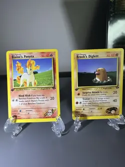 Pokemon Card Lot - 1st Ed vintage WOTC Gym Challenge- English NM/MINT - Image 3