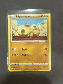 Huge Crimp Error Hippopotas 084/203 Evolving Skies Pokemon Card - Image 2