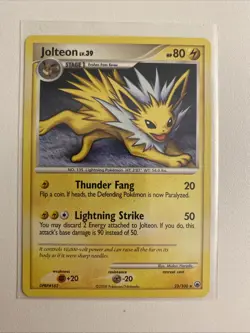 Pokemon Jolteon TCG Majestic Dawn Card 23/100 Regular Rare - Image 1