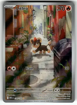 Litleo 139/132 ME01: Mega Evolution NM Pokemon Card TCG - Image 1