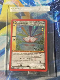 Falcon Lake UFO MetaZoo 1st Edition Full Holo Promo Card. NM/MINT Sealed 1/11 - Image 1