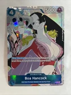 Boa Hancock Gift Collection 2023 OP02-059 One Piece Promotion Cards Holo Foil - Image 1