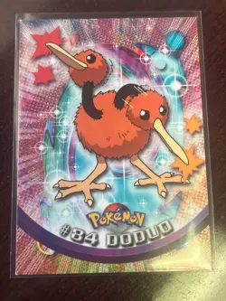 DODUO #84 - Topps - POKEMON CARD - TV Animation Edition Series 2 Blue Logo - Image 1
