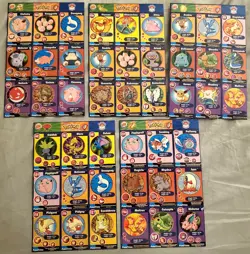 1999 BURGER KING ~ POKEMON CARDS UNCUT SHEETS COMPLETE FULL 20 PAGE SET NM / M - Image 5