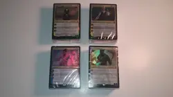 MTG Magic the Gathering Commander 2018 Complete Sealed 4 Deck Set Foil No Boxes - Image 1