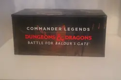Empty MTG Magic Fat Pack Bundle Storage Box -D&D Battle for Baldur's Gate - Image 1