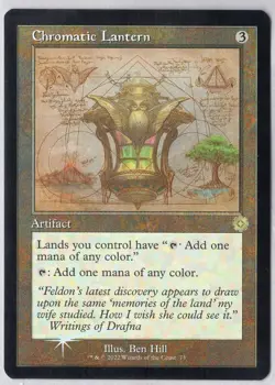 1x Chromatic Lantern *Foil* - The Brothers' War Retro Artifacts - Near Mint - Image 1