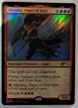 Akroma, Angel of Fury Secret Lair Drop Foil - MTG MYTHIC - Image 1