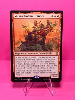 Muxus, Goblin Grandee #24 (NM) Jumpstart JMP Magic MTG - Image 1