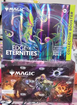 Edge of Eternities Play Booster Box & Collector Omega Pack Box "2 Box Bundle" - Image 3