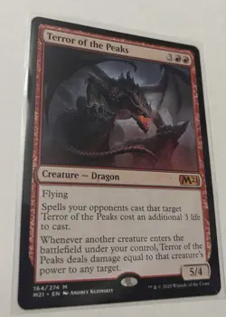 Terror of the Peaks Core Set 2021 Regular Mythic NM/M Pack Fresh Mtg - Image 1