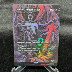 MTG Marvel's Spider-Man Venom, King in Black (Borderless) M 0022 - Image 1