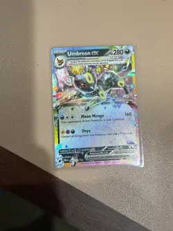 Pokemon TCG Umbreon ex 060/131 Sv: Prismatic Evolutions Holo - NM - Image 1