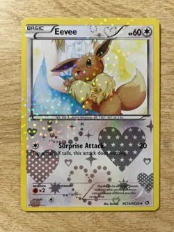 2013 Pokemon Legendary Treasures Radiant Collection - Eevee 14/25 Reverse Holo - Image 1