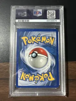2000 Pokemon Neo Genesis 1st Edition Hoothoot #60 PSA 7 NM - Image 2
