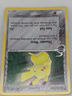 Pikachu Delta Species 93/92 Legend Maker Holo Secret Rare Pokemon TCG LP - Image 4