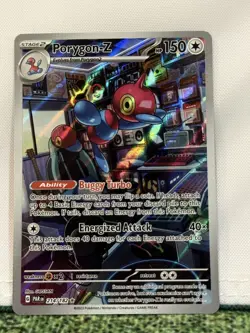 Pokemon TCG Porygon-Z 214/182 Paradox Rift Illustration Rare - Image 1