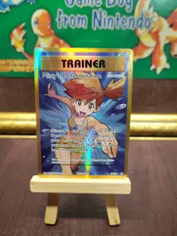 English Pokemon Misty's Determination (Full Art) 108/108 Evolutions Holo Nm - Image 1
