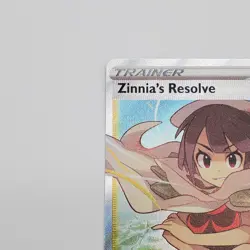 Pokemon TCG Zinnias Resolve Trainer Card 203/203 Full Art Evolving Skies - NM - Image 2