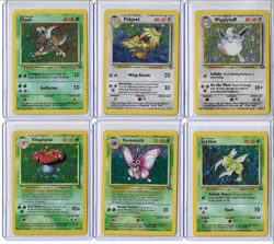 Pokemon Bulk Wotc 14 Card Vintage Lot HOLO Juggle Unlimited LP-MP - Image 4