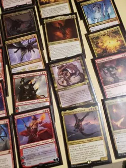 Custom Commander deck Darigaaz the Igniter Jund Dragons Magic Duel 100 cards EDH - Image 1